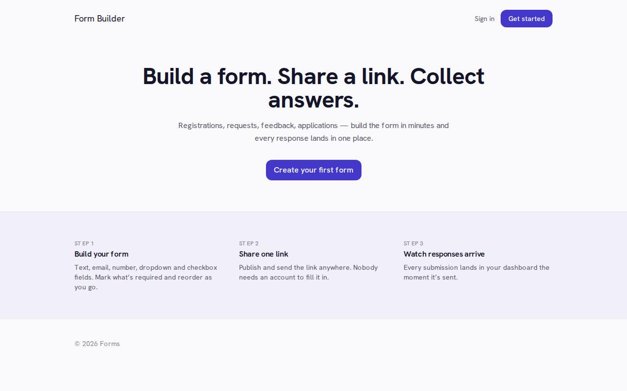 Form Builder